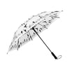 Music Birds White Foldable Umbrella