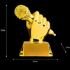 Microphone Music Award Trophy