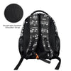 Black Music Scores 17-inch Casual Backpack