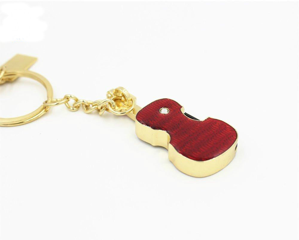 Violin Key Chain USB Flash Drive