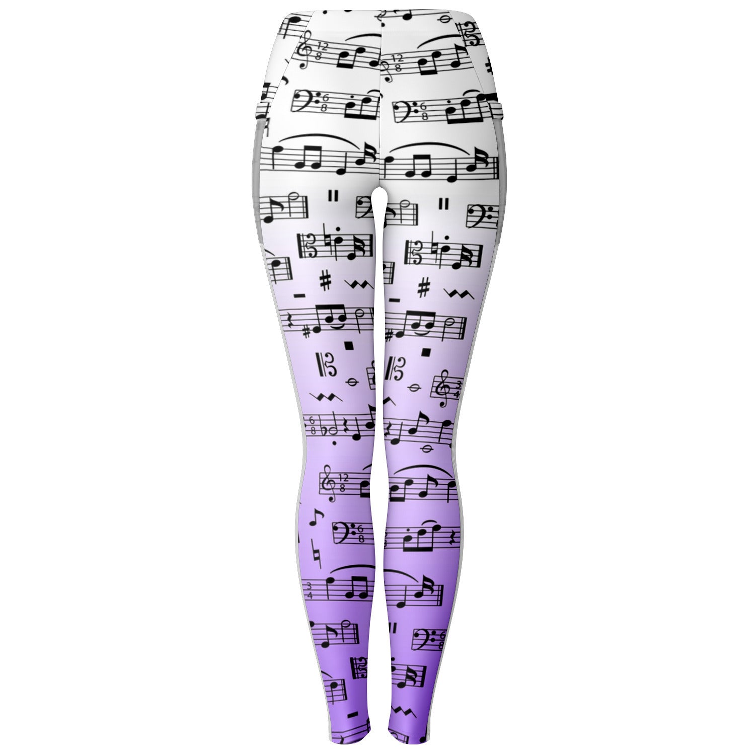 Music Notes Pocket Leggings