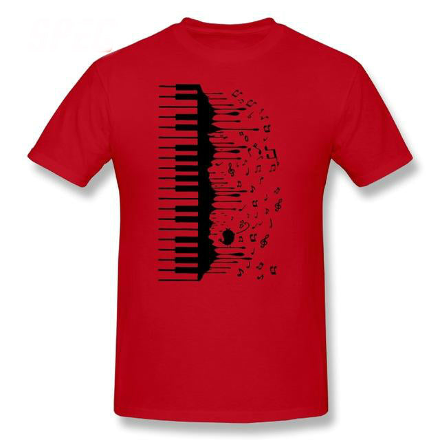 Piano Key Music T-Shirt