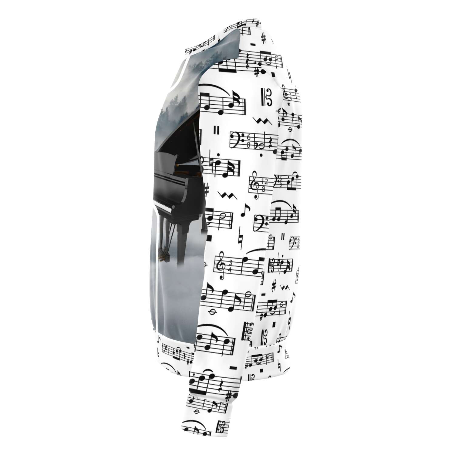 Grand Piano Music Sweatshirt
