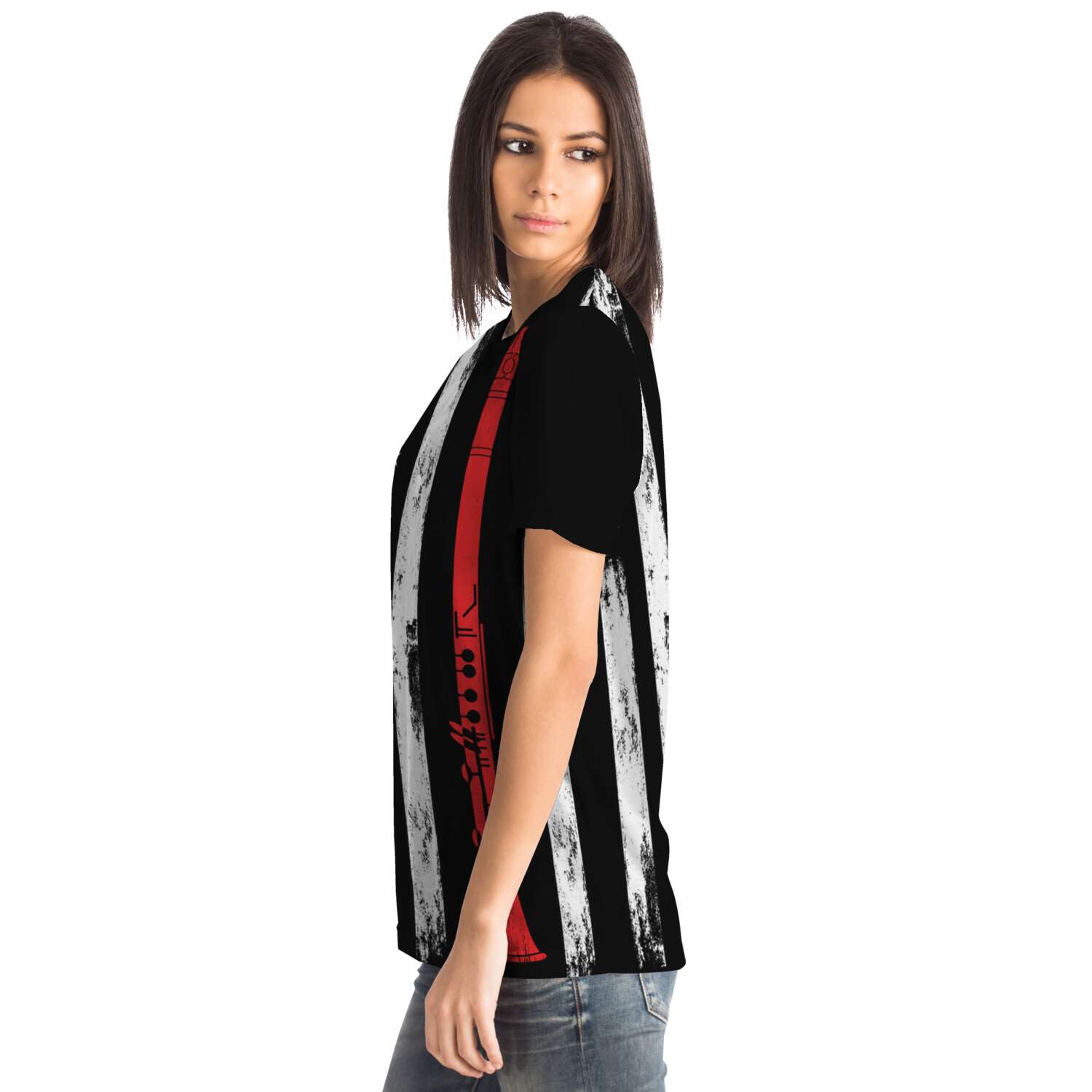 Flute American Flag T-Shirt