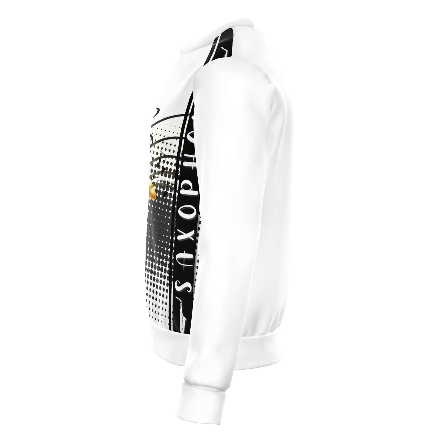 Saxophone WhiteSweatshirt - { shop_name }} - Review