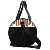 Piano Keys Brown Travel Bag