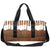 Piano Keys Brown Travel Bag