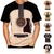 Guitar Body Print T-shirt