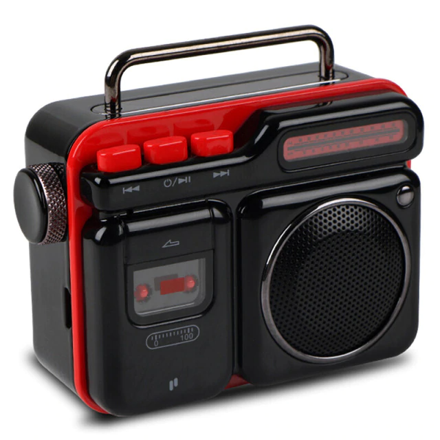 Retro Mini Radio Shape Bluetooth Speaker