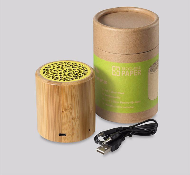 Wooden Music Subwoofer Loudspeaker