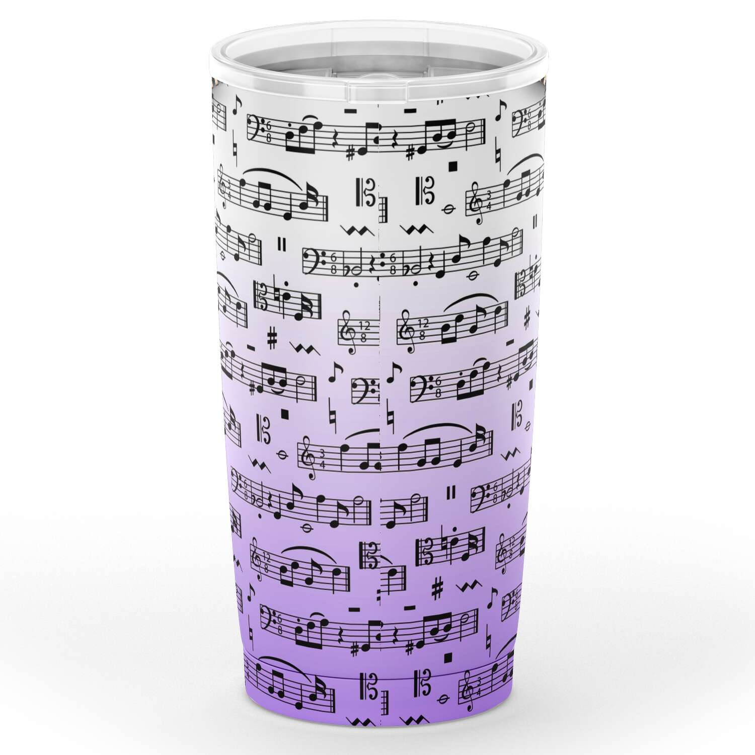 Piano And Music Notes Tumbler