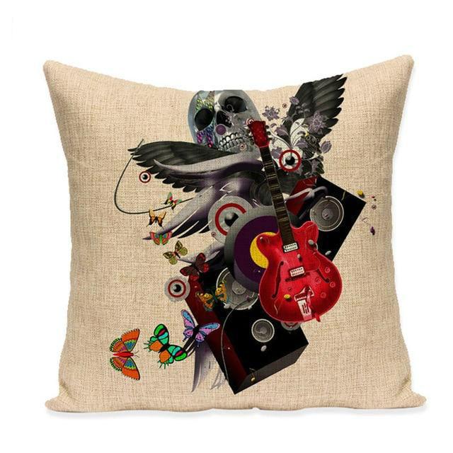 Music Guitar Saxophone Pillowcases