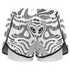 Piano Keys White Sports Shorts