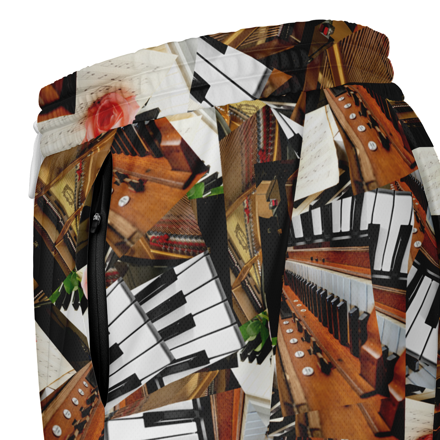 Piano Music Sheet 2-In-1 Shorts