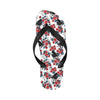 Floral Grand Piano Flip Flops (Unisex)