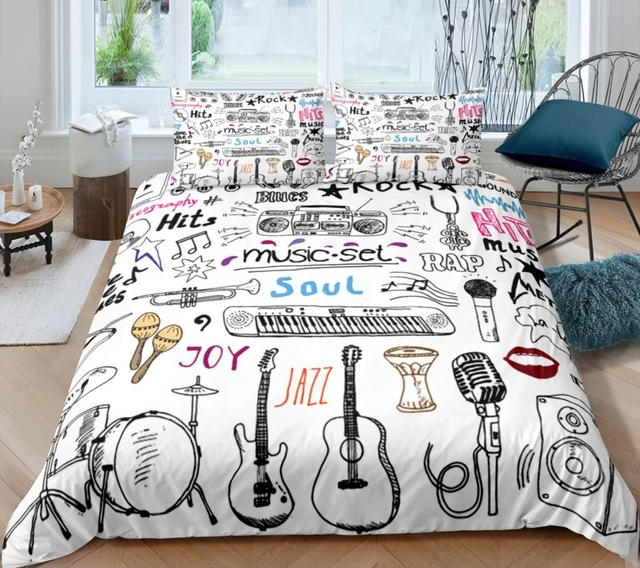 Music Set Soul Bedding Set