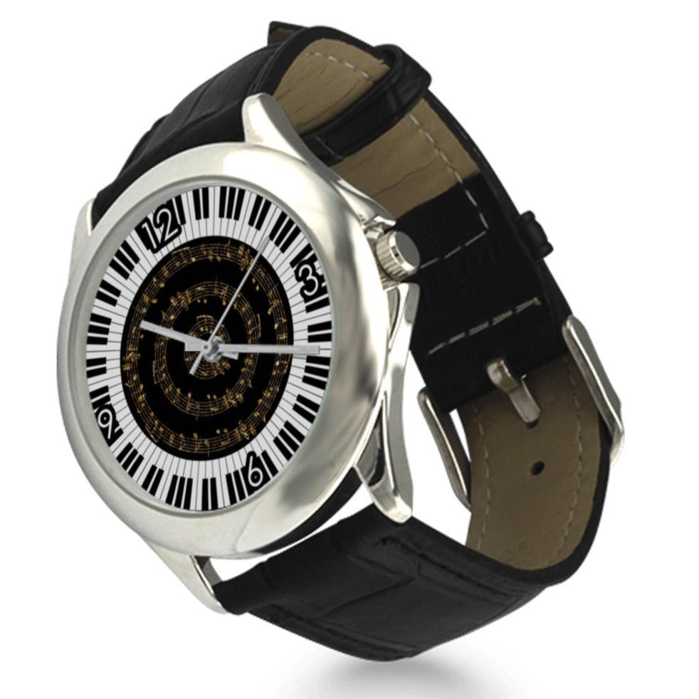 Music Piano Keys Strap Watch
