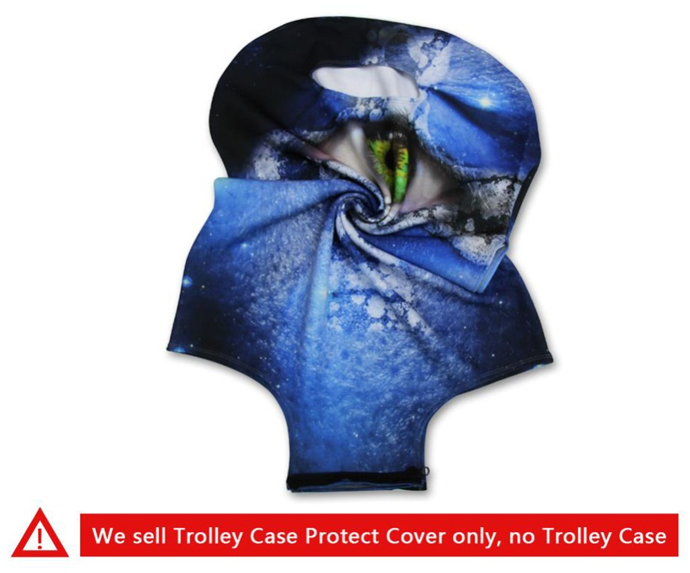 Music Notes Print Luggage Cover