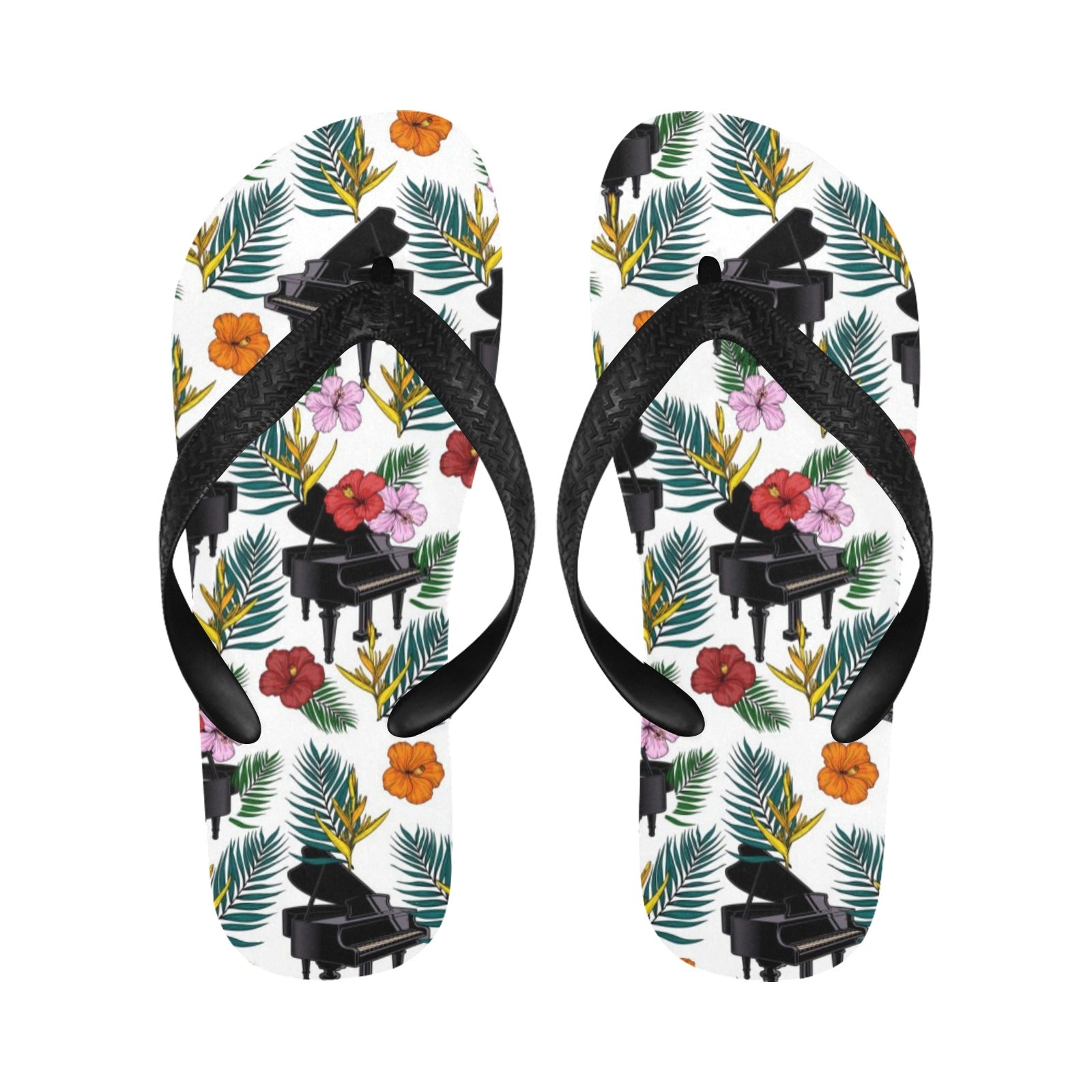 Grand Piano Flip Flops (Unisex)