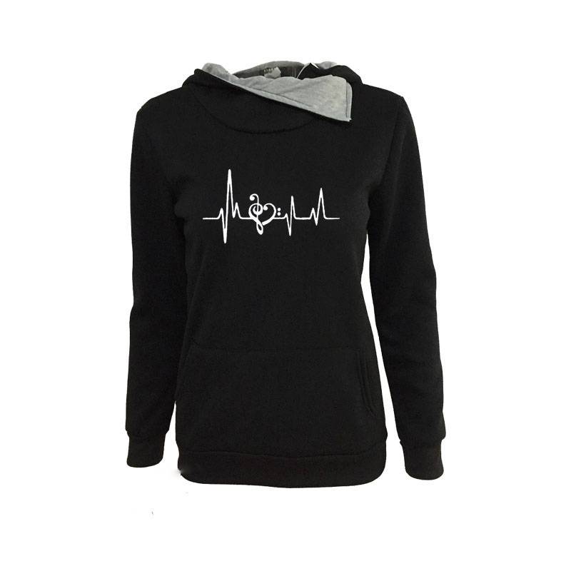 Music Heart Beat Sweatshirt