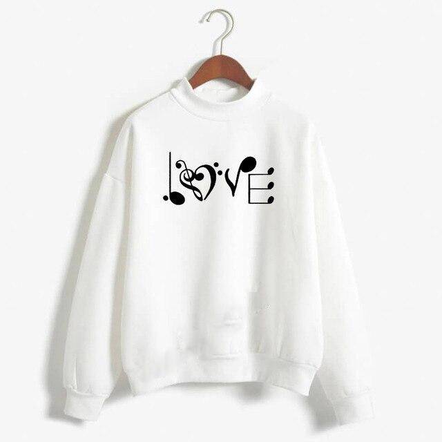 LOVE Music Symbol Sweater