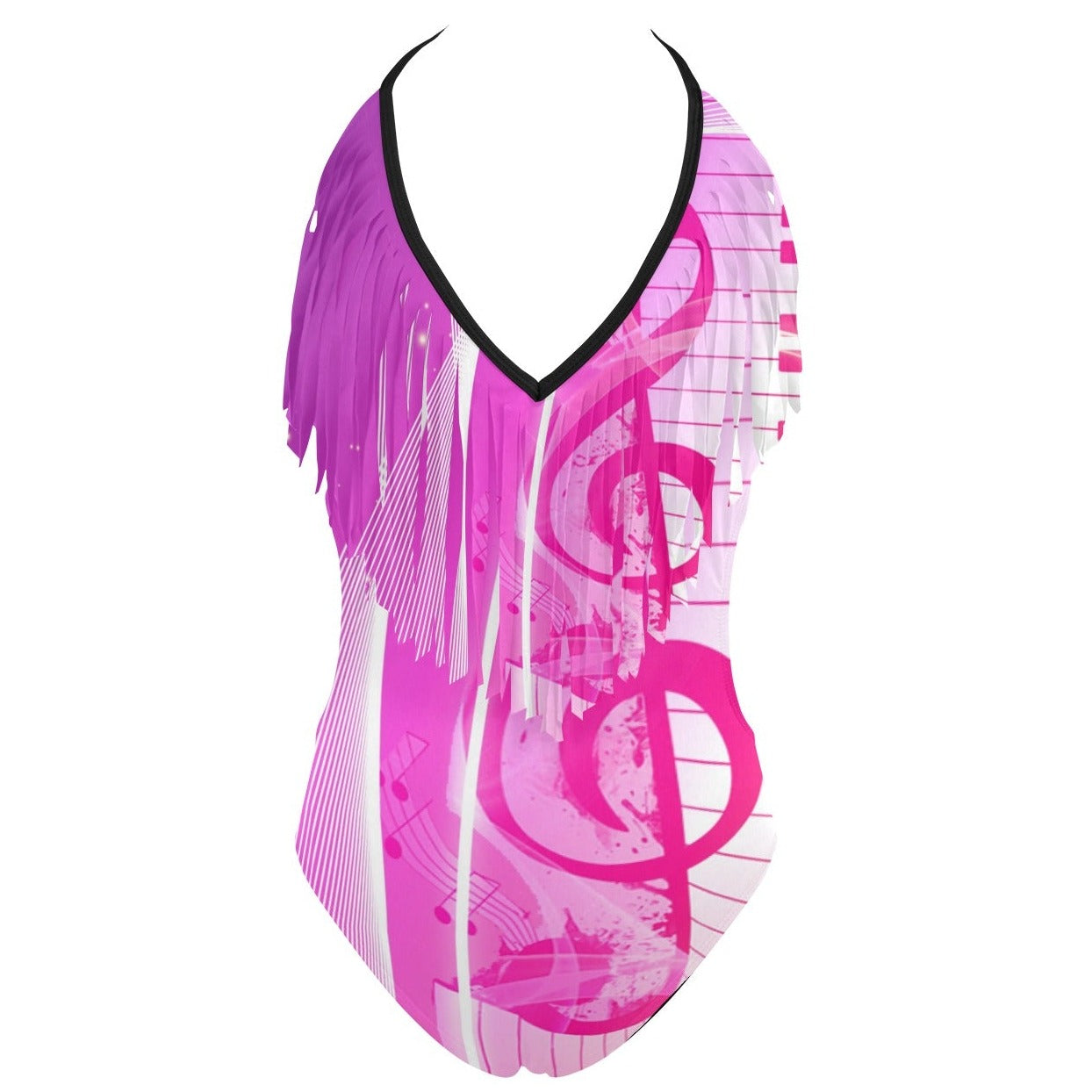 Treble Clef Piano Swimsuit