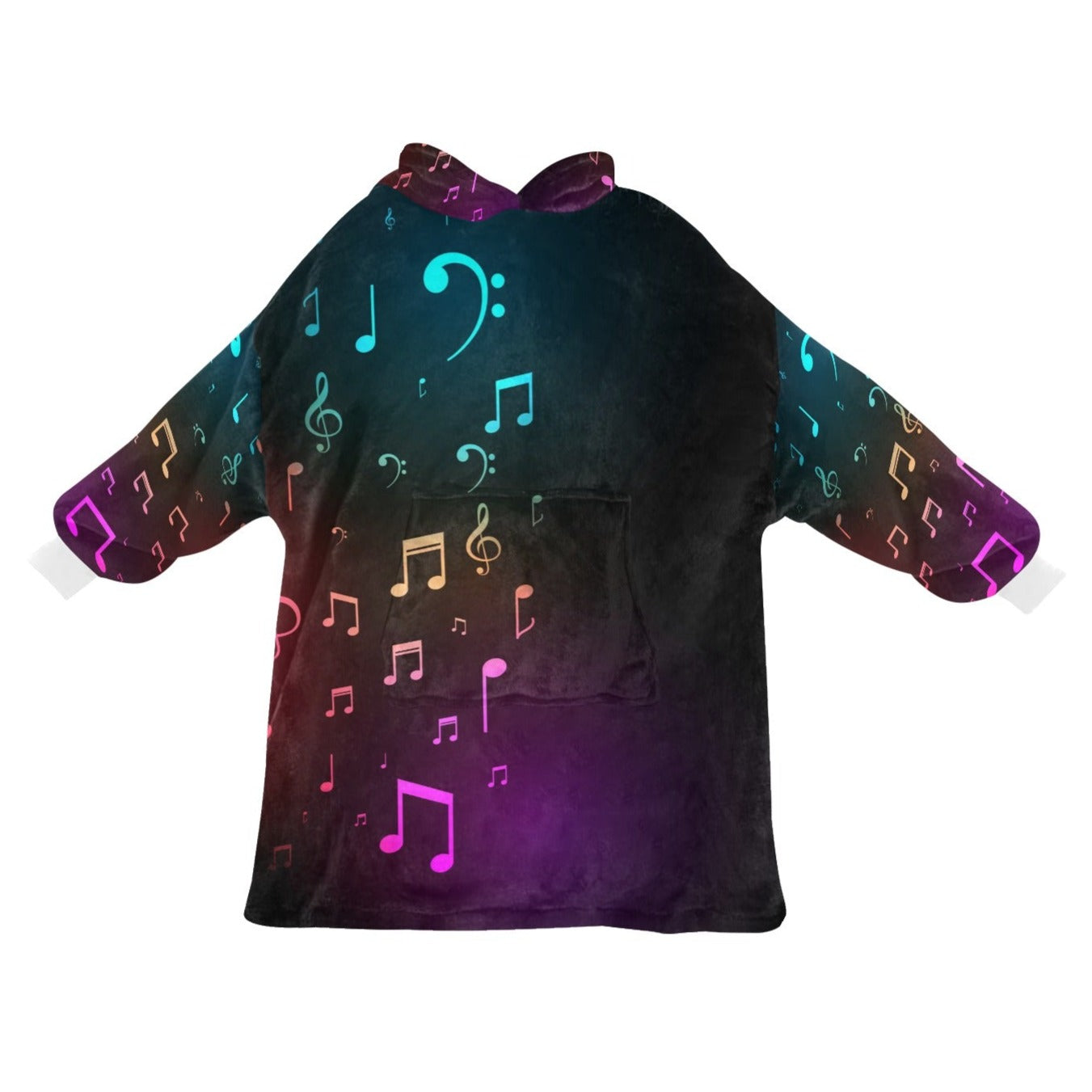 Musical Colorful Blanket Hoodie