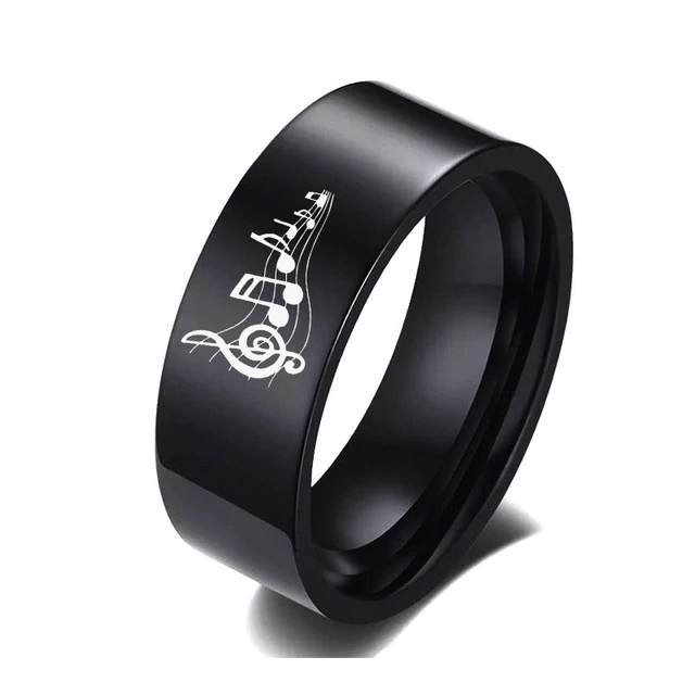 Free - Music Melodies Symbol Ring