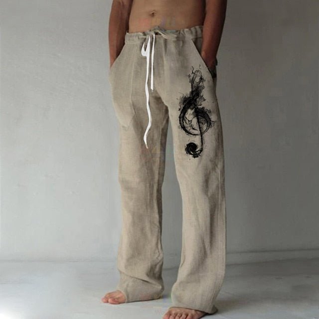 Music Clef Pocket Pants