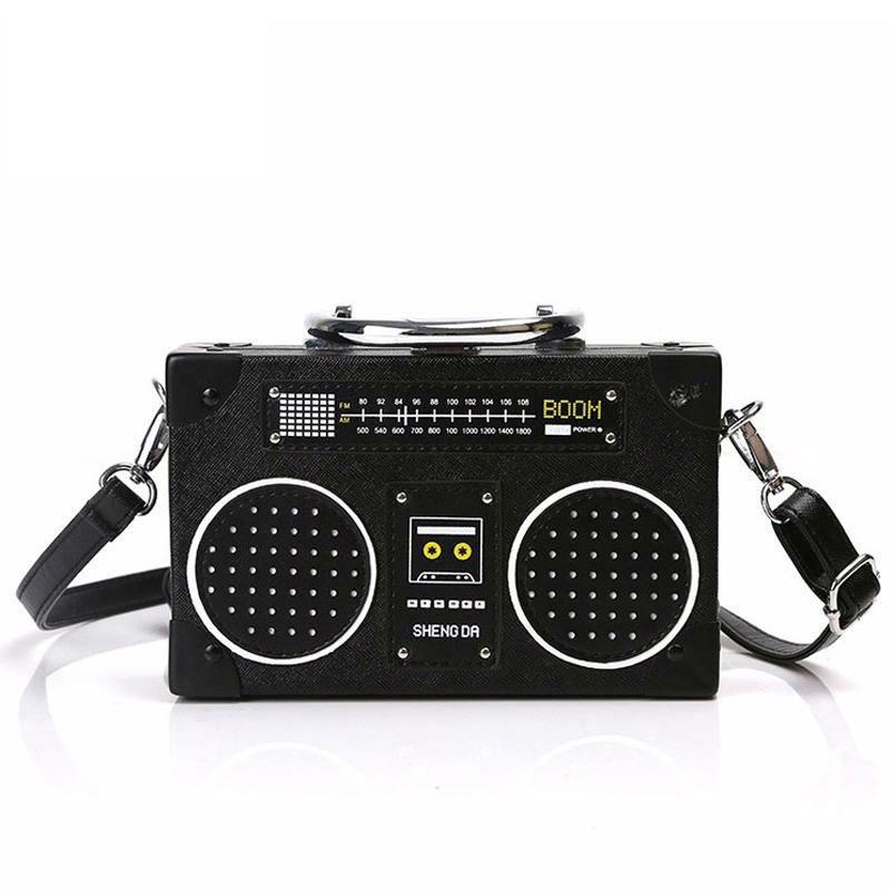 Radio Clutch Handbag