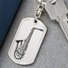 Saxophone Keychain