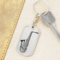 Saxophone Keychain