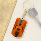 Violin Keychain