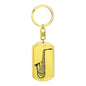 Saxophone Keychain