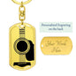 Guitar Swivel Keychain