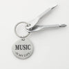 Music Is My Life Screwdriver Keychain