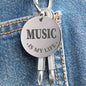 Music Is My Life Screwdriver Keychain