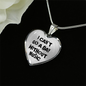 I Can't Go a Day Without Music Necklace & Bangle