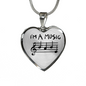I'M A Music Babe Necklace & Bangle