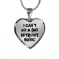 I Can't Go a Day Without Music Necklace & Bangle