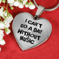 I Can't Go a Day Without Music Necklace & Bangle