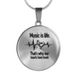 Music is Life Bangle & Necklace