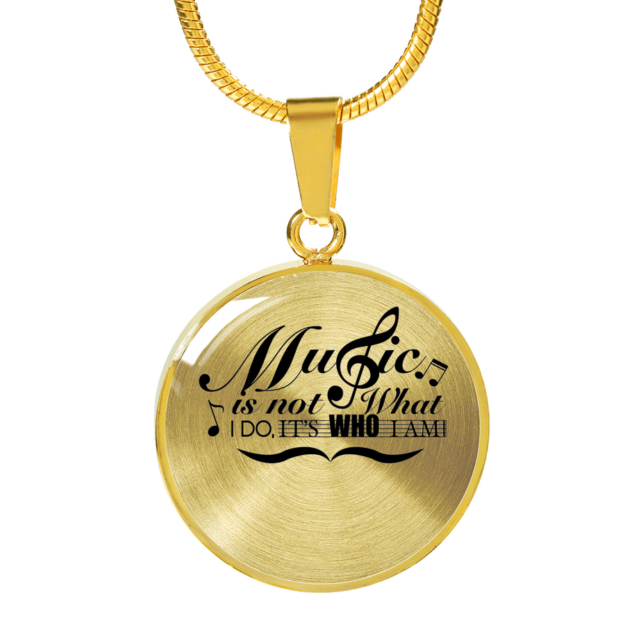 Music is not what I Do Bangle & Necklace