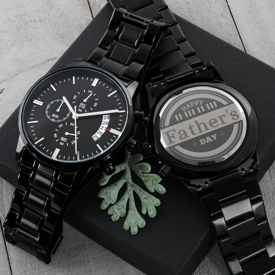 Piano Father's Day Chronograph Watch