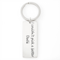 Guitar Better Dad Keychain