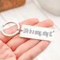 Life Is A Song Sing It Keychain