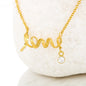 You Will Always Have Me Daughter Scripted Love Necklace
