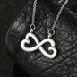 Daughter Infinity Hearts Necklace