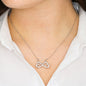 Daughter Infinity Hearts Necklace