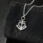 Music Notes Mother's Day Anchor Necklace